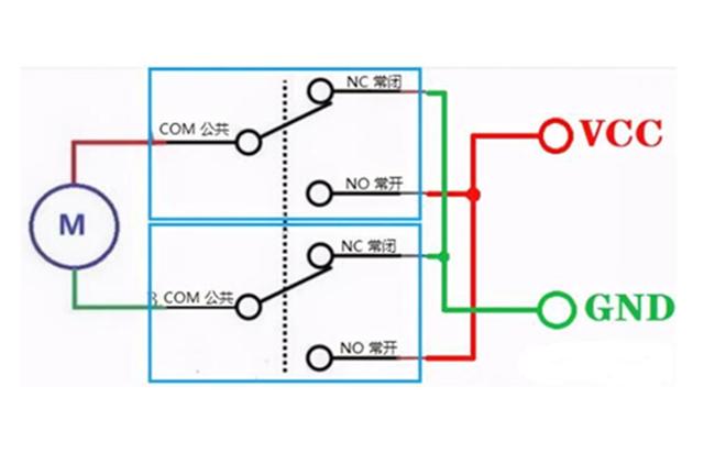如何使用继电器实现直流电机的正反转开云真人？(图1)