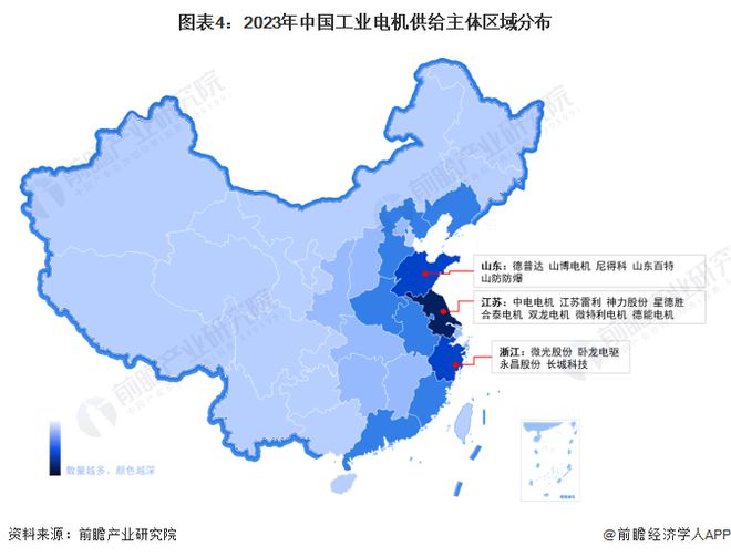 开云真人【干货】中国工业电机行业产业链全景梳理及区域热力地图(图4)