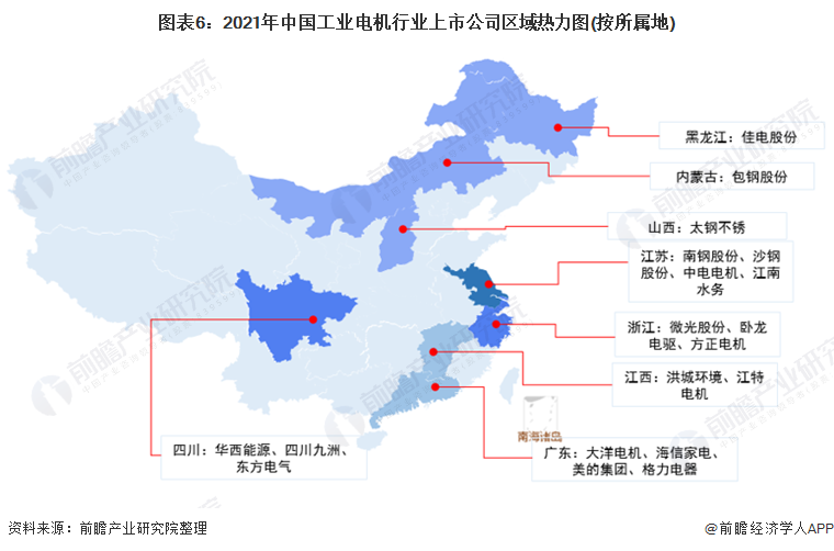 开云真人【最全】2021年工业电机行业上市公司全方位对比(附业务布局汇总、业绩对比、业务规划等)(图2)